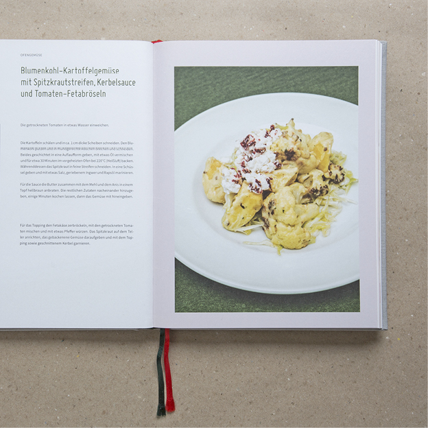 Das Sir Quickly Vegetarische Kochbuch - Innenseitenansicht